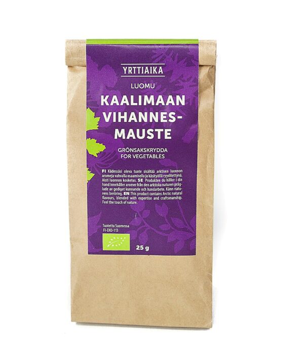 Yrttiaika kaalimaan vihannesmauste