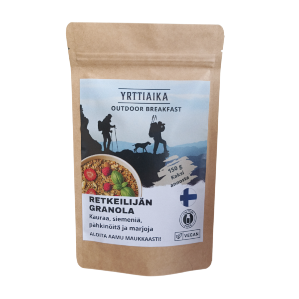 Retkeilijän granola